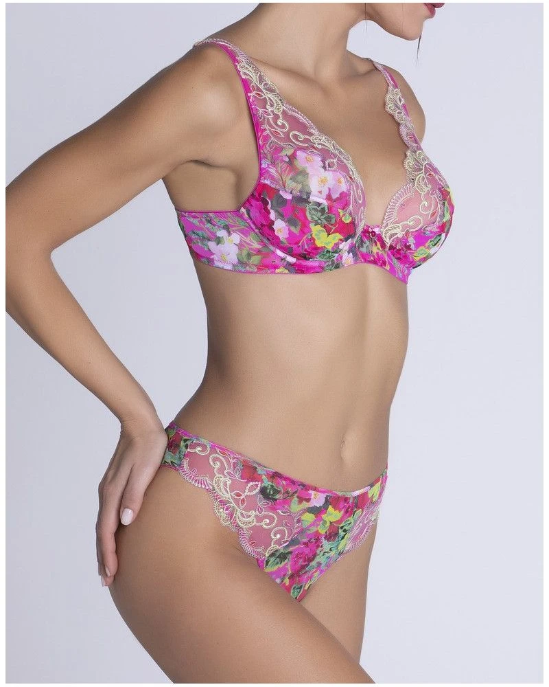 Soutien-gorge Glamour Lise Charmel Envolée De Fleurs (Envolée Fuschia) – Image 5