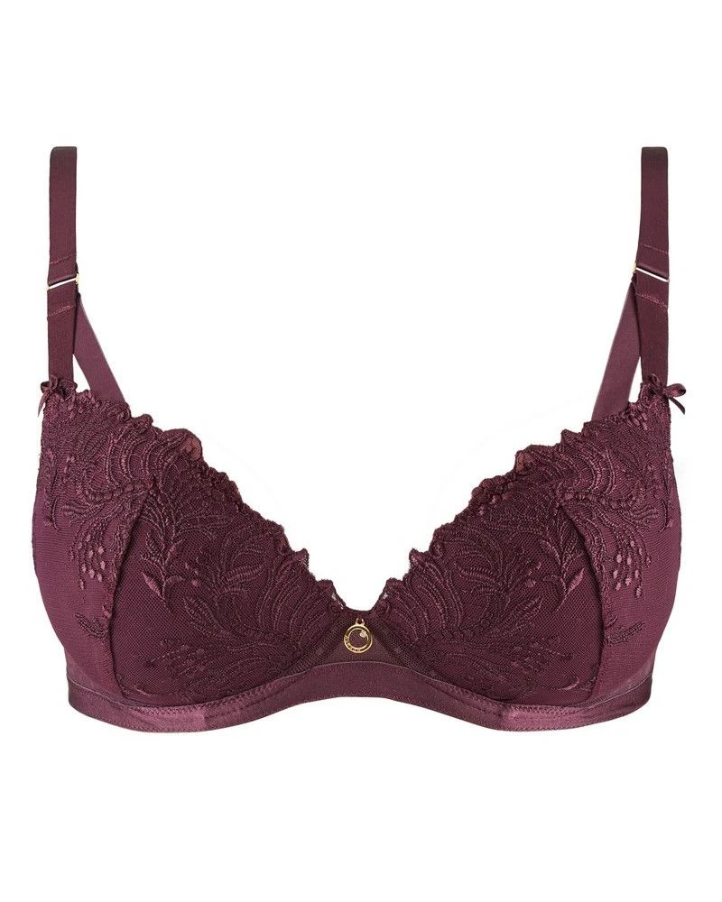Soutien-gorge Plunge Coque Aubade Femme Passion (Wineberry) – Image 2
