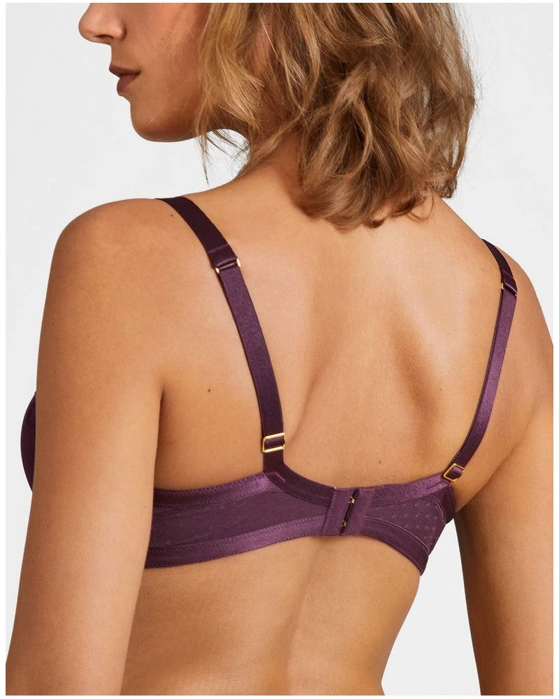 Soutien-gorge Plunge Coque Aubade Femme Passion (Wineberry) – Image 3