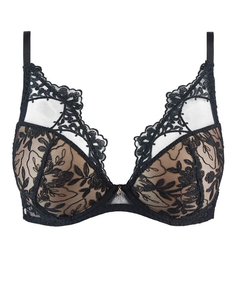 Soutien-gorge Plunge Foulard Aubade After Midnight (Attraction) – Image 2