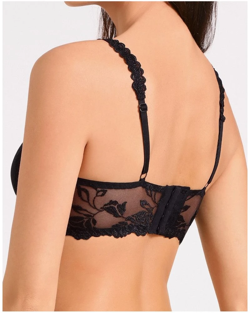 Soutien-gorge Spacer Plunge Aubade Softessence (Noir) – Image 4