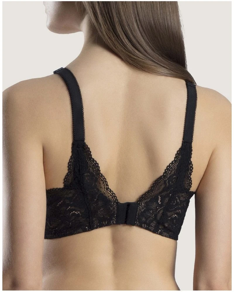 Soutien-gorge Triangle Confort Aubade Rosessence (Noir) â Image 2