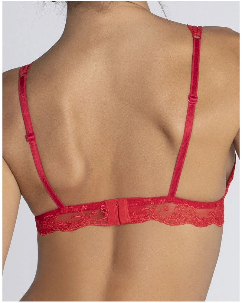 Soutien-gorge Triangle Lise Charmel Splendeur Soie (Splendeur Rouge) – Image 4