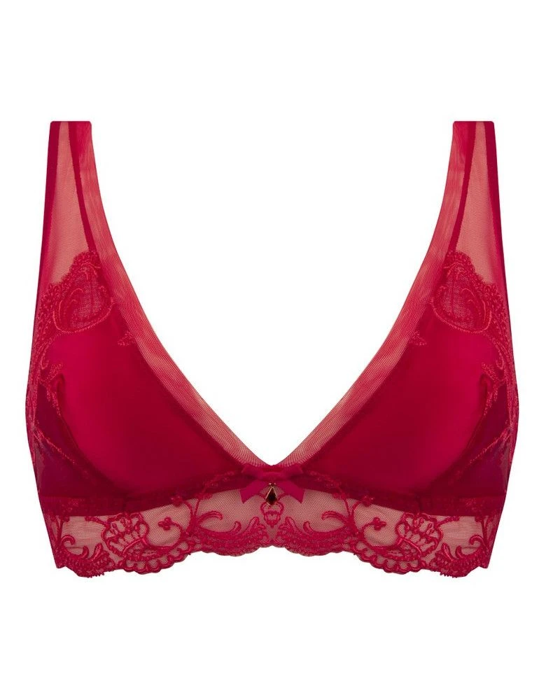 Soutien-gorge Triangle Lise Charmel Splendeur Soie (Splendeur Rouge) – Image 5