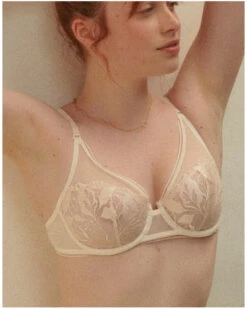 Soutien-gorge Triangle Maison Lejaby Sin (Milk)