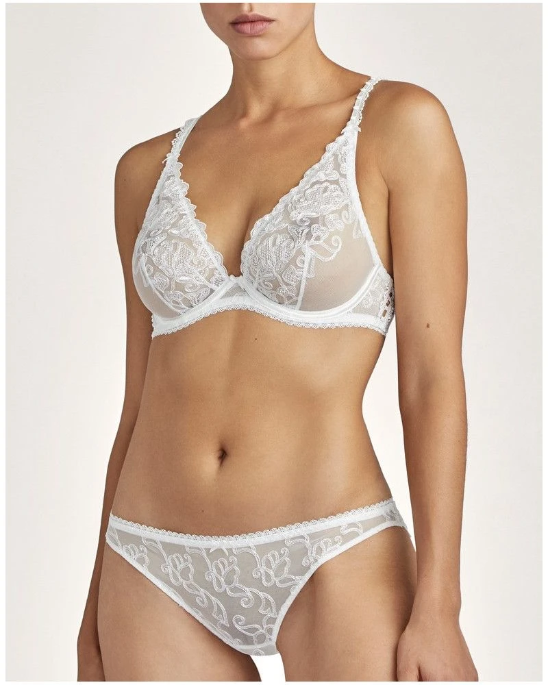 Soutien-gorge Triangle Plunge Aubade Pour Toujours (Opale) – Image 3