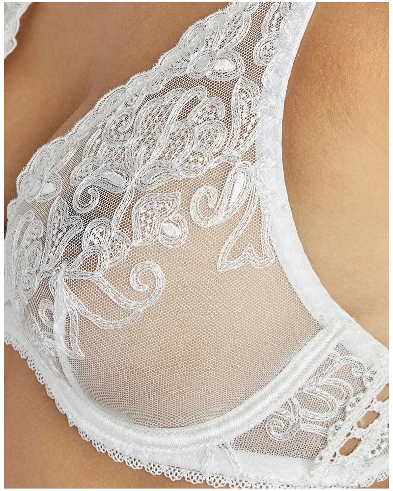 Soutien-gorge Triangle Plunge Aubade Pour Toujours (Opale) – Image 4