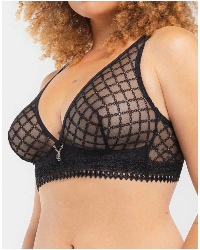 Soutien-gorge Triangle Sans Armature Louisa Bracq Paco (Noir)