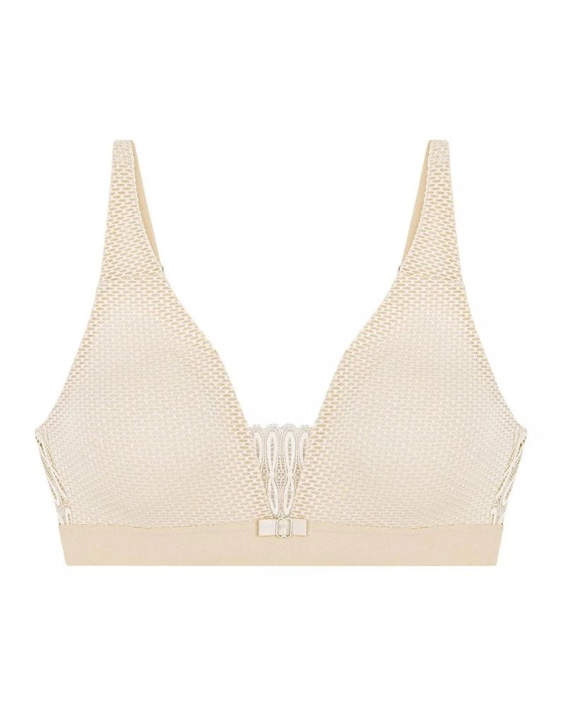 Soutien-gorge Triangle Sans Armature Triumph Aura Spotlight (Creamy Dream) â Image 3