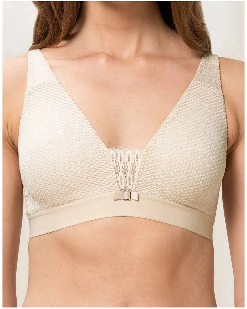 Soutien-gorge Triangle Sans Armature Triumph Aura Spotlight (Creamy Dream)
