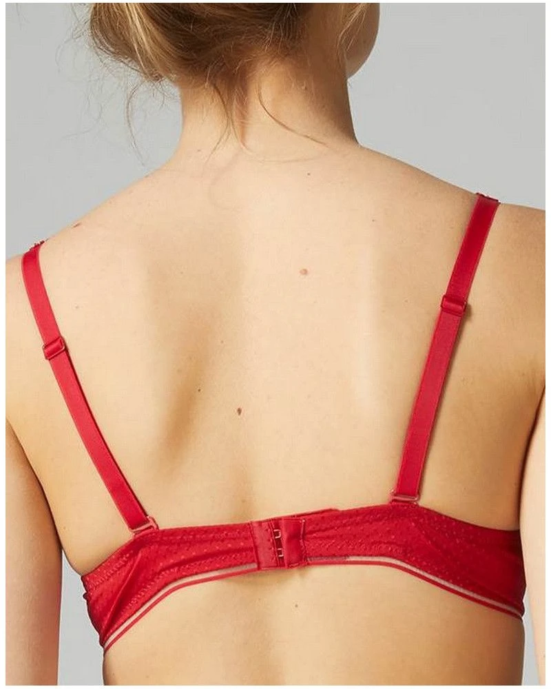 Simone Perele Soutien-gorge Triangle Simone Pérèle Bloom (Rouge Opéra) – Image 3