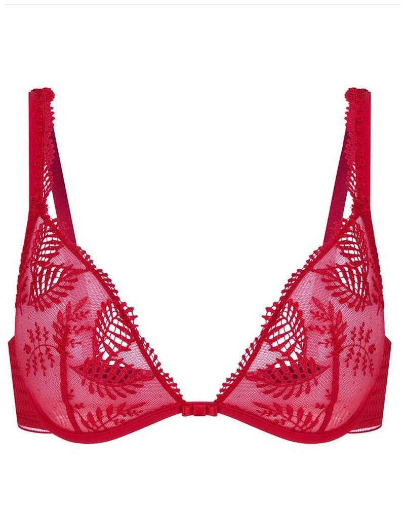 Simone Perele Soutien-gorge Triangle Simone Pérèle Bloom (Rouge Opéra) – Image 4
