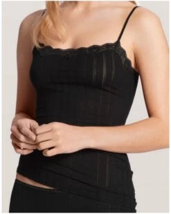 Top à Fines Bretelles Calida Etude Toujours (Noir)